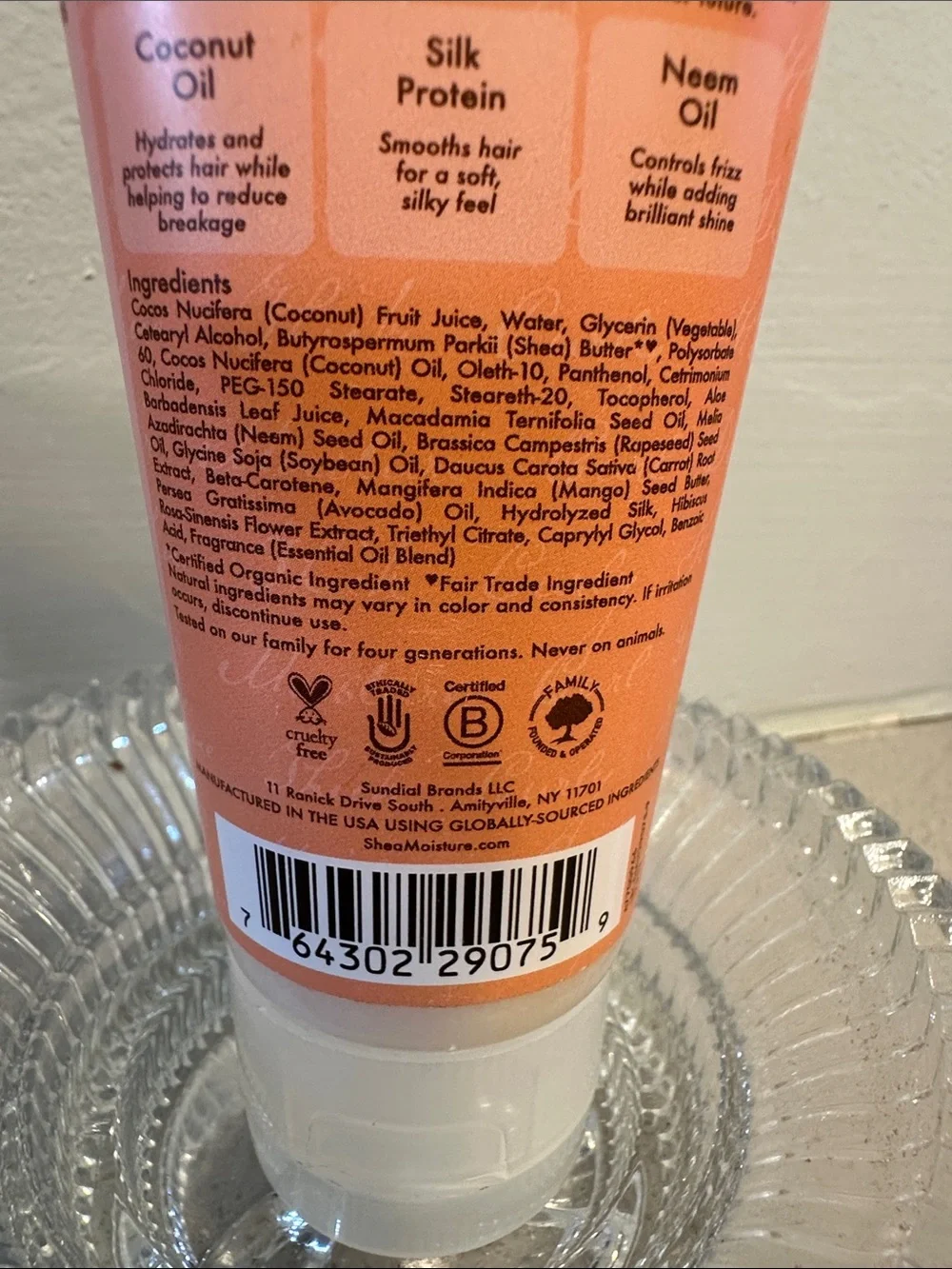 SheaMoisture Coconut & Hibiscus Curl Enhancing Smoothie - 3oz